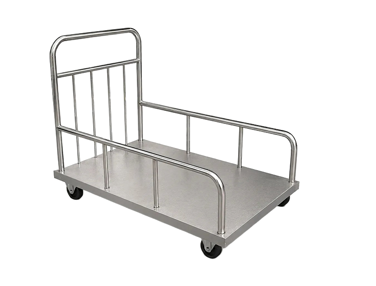 Carrinho Plataforma com Gradil