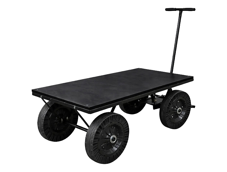 Carrinho Plataforma com Rodas Flexíveis
